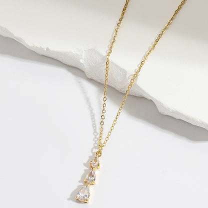 Cascading Teardrops Pendant